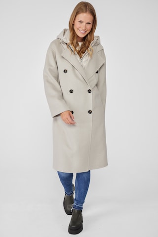 LIEBLINGSSTÜCK Between-Seasons Coat 'Idalina' in Grey: front