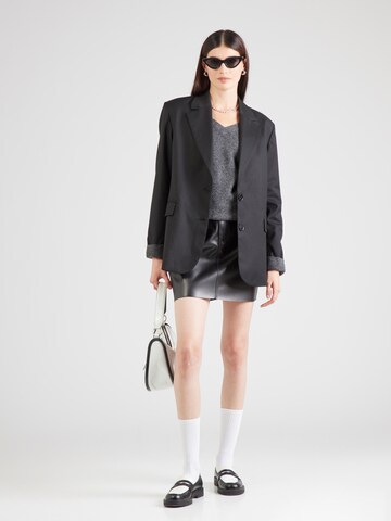 VERO MODA Свитер 'VMLEAF' в Серый