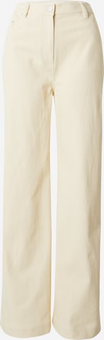 Wide Leg Pantalon REMAIN en beige : devant