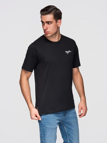 Ombre Shirt in Zwart