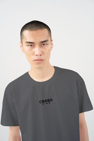 T-Shirt 'Shibuya' Cørbo Hiro en gris