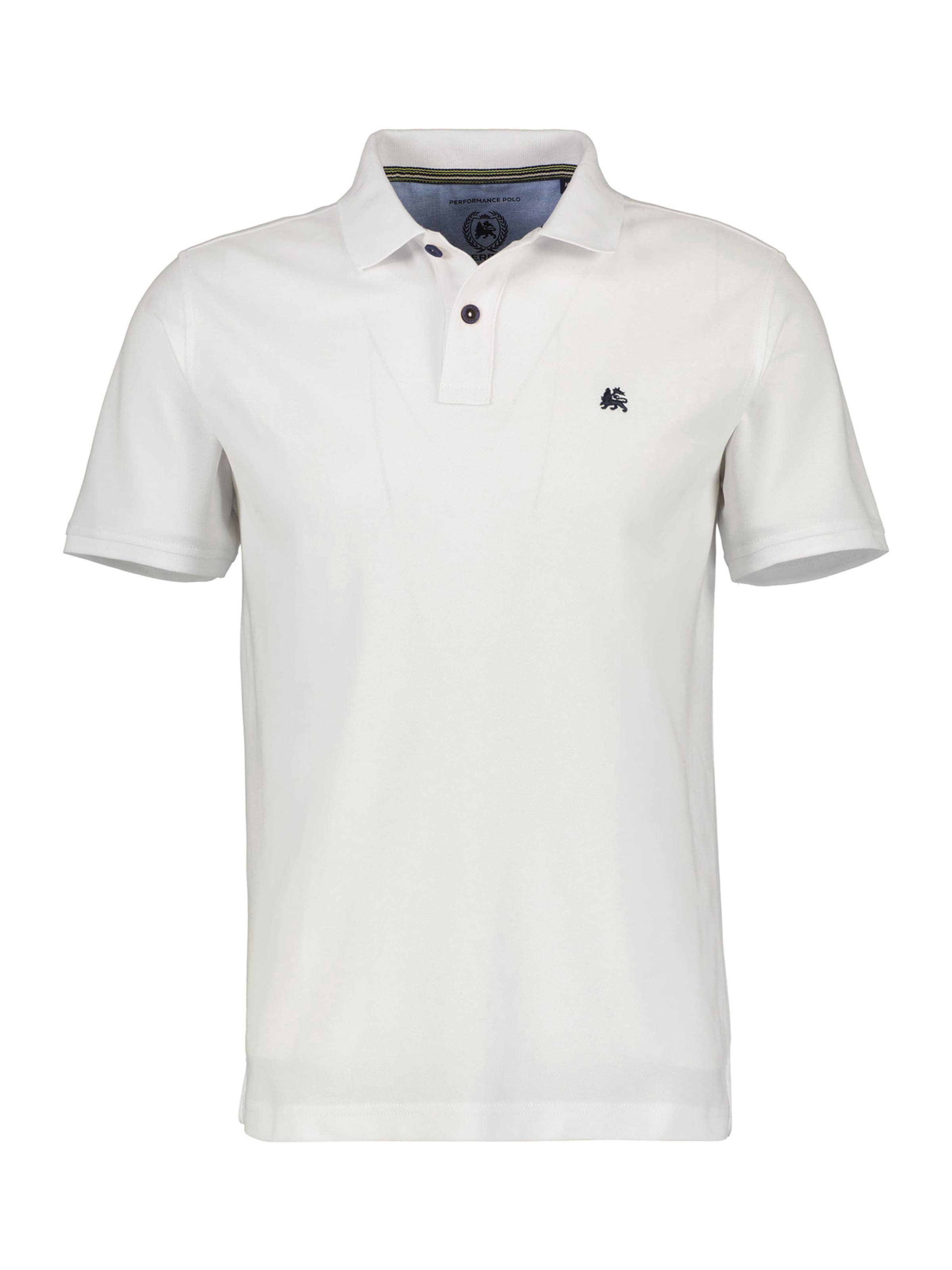 LERROS Poloshirt in Weiß: Vorderseite