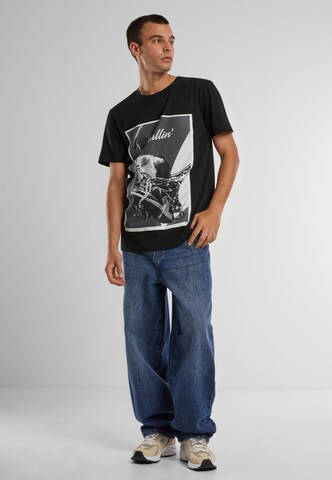 MT Men Shirt in Schwarz