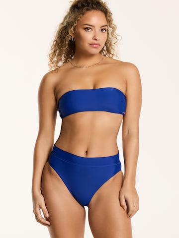 Bandeau Bikini 'Lola' Shiwi en bleu : devant