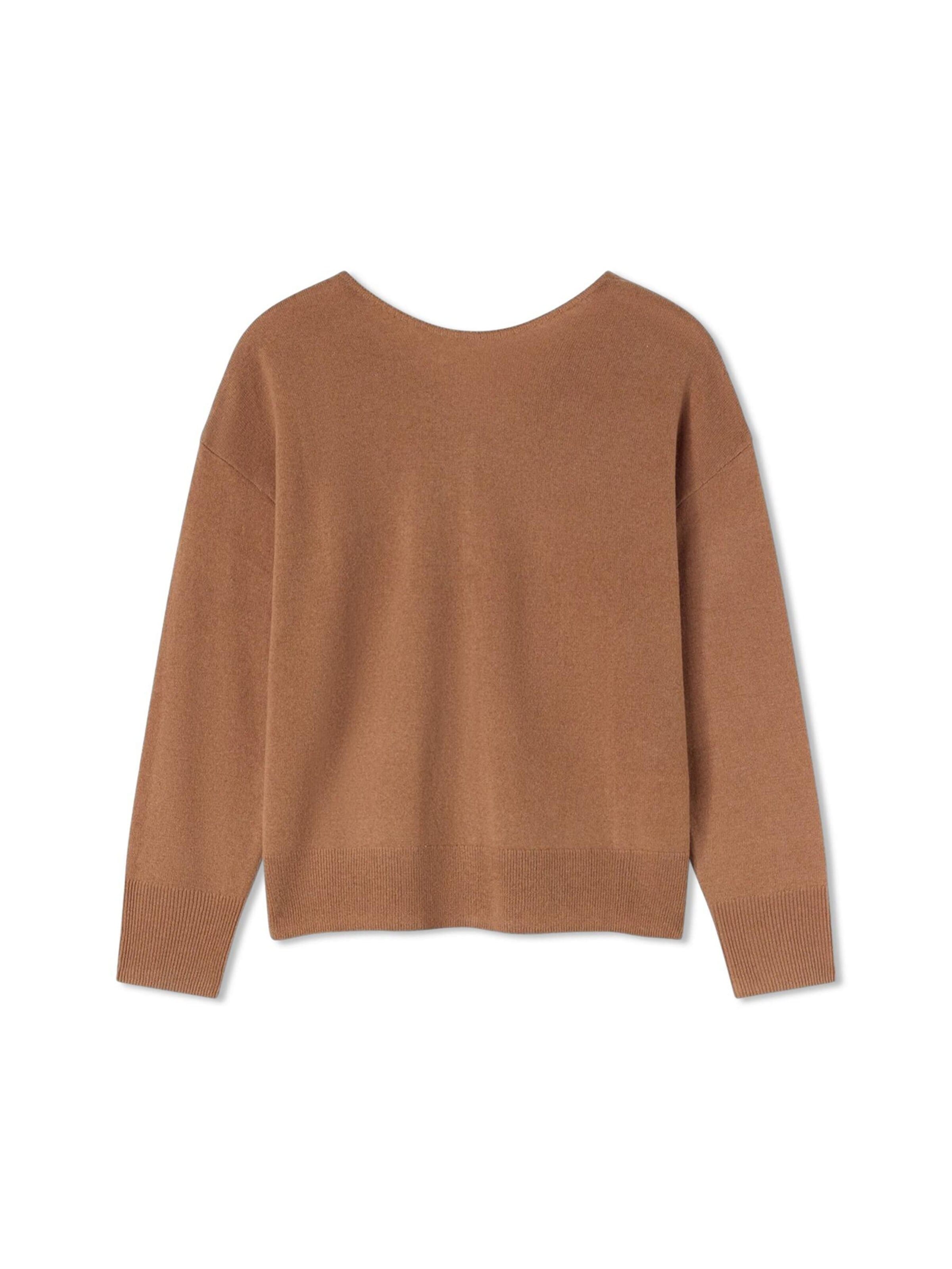 MOTIVI - Jersey en beige: frente
