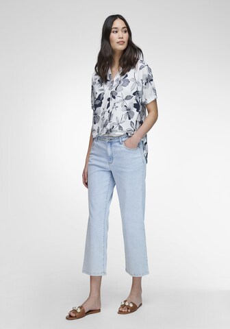 Emilia Lay Wide Leg Jeans in Blau