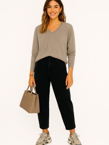 WEARABLE STORIES Sweater 'Ginny' in Grey