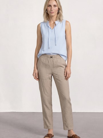 STREET ONE Regular Byxa 'Bonny' i beige