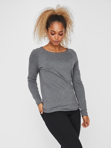 VERO MODA Sweater 'Nellie Glory' in Grey: front