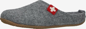 Pantoufle Living Kitzbühel en gris : devant