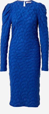 co'couture Jurk 'Dalia' in Blauw: voorkant