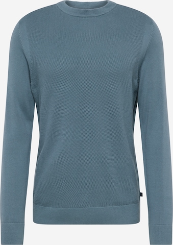 TOM TAILOR Sweater in Blue: front