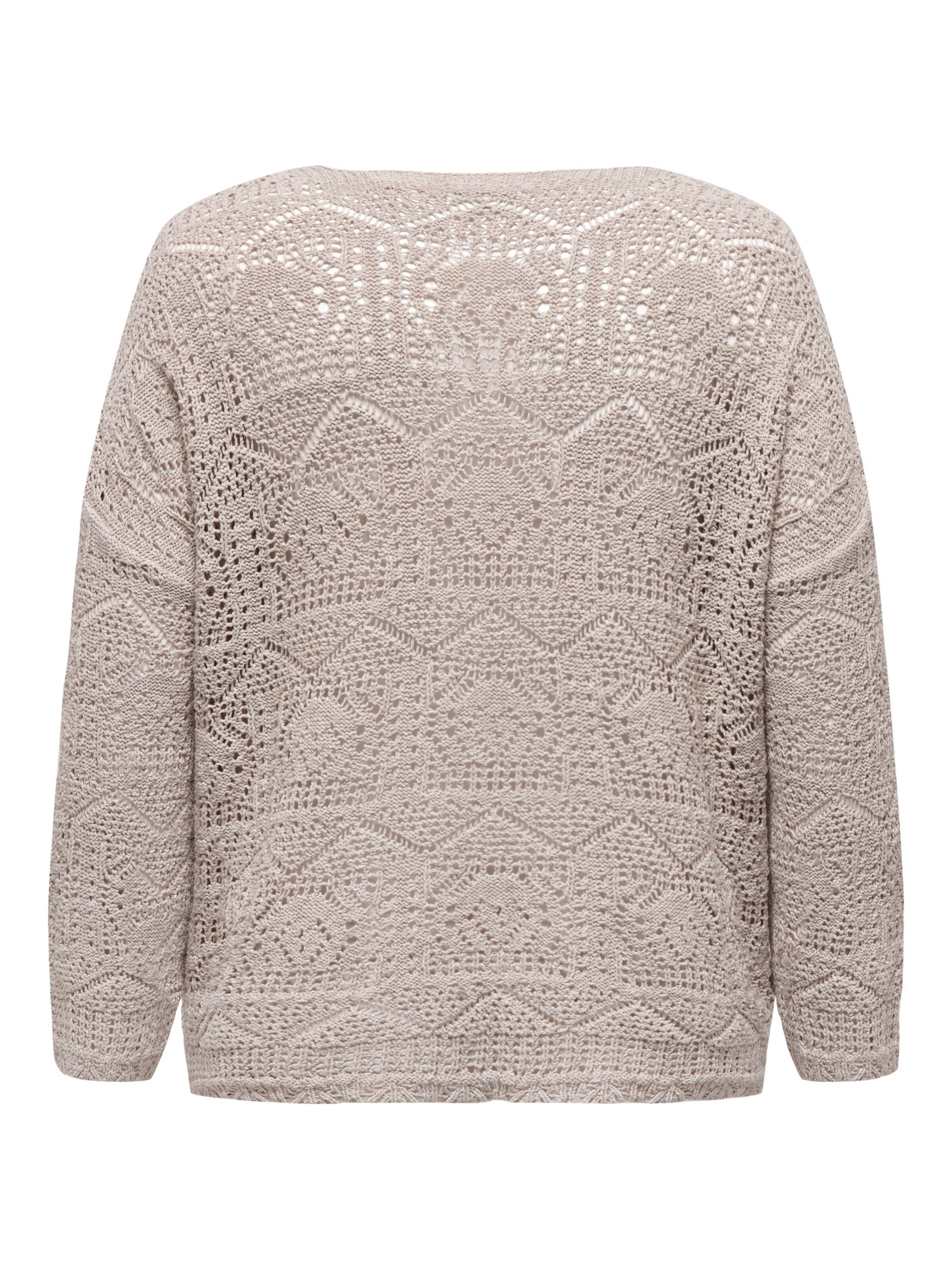 ONLY Carmakoma Kampsun, värv beež