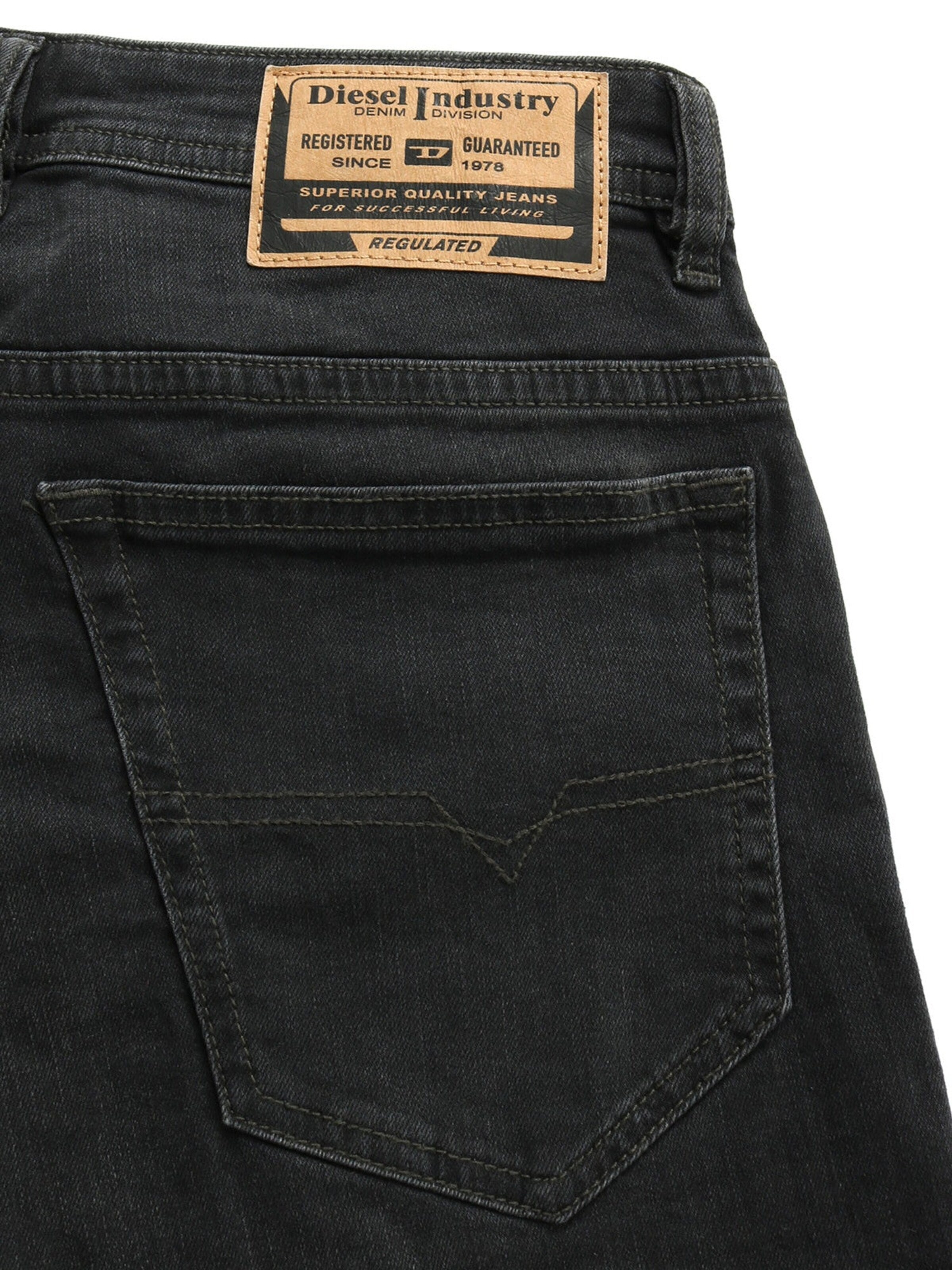 DIESEL Slim fit Jeans 'THOMMER-R' in Black
