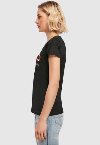 Tricou 'Christmas Loading' de la Merchcode pe negru