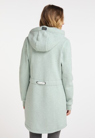 Schmuddelwedda Zip-Up Hoodie in Green