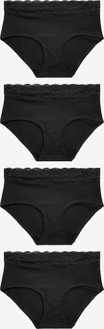 Slip di Next in nero: frontale