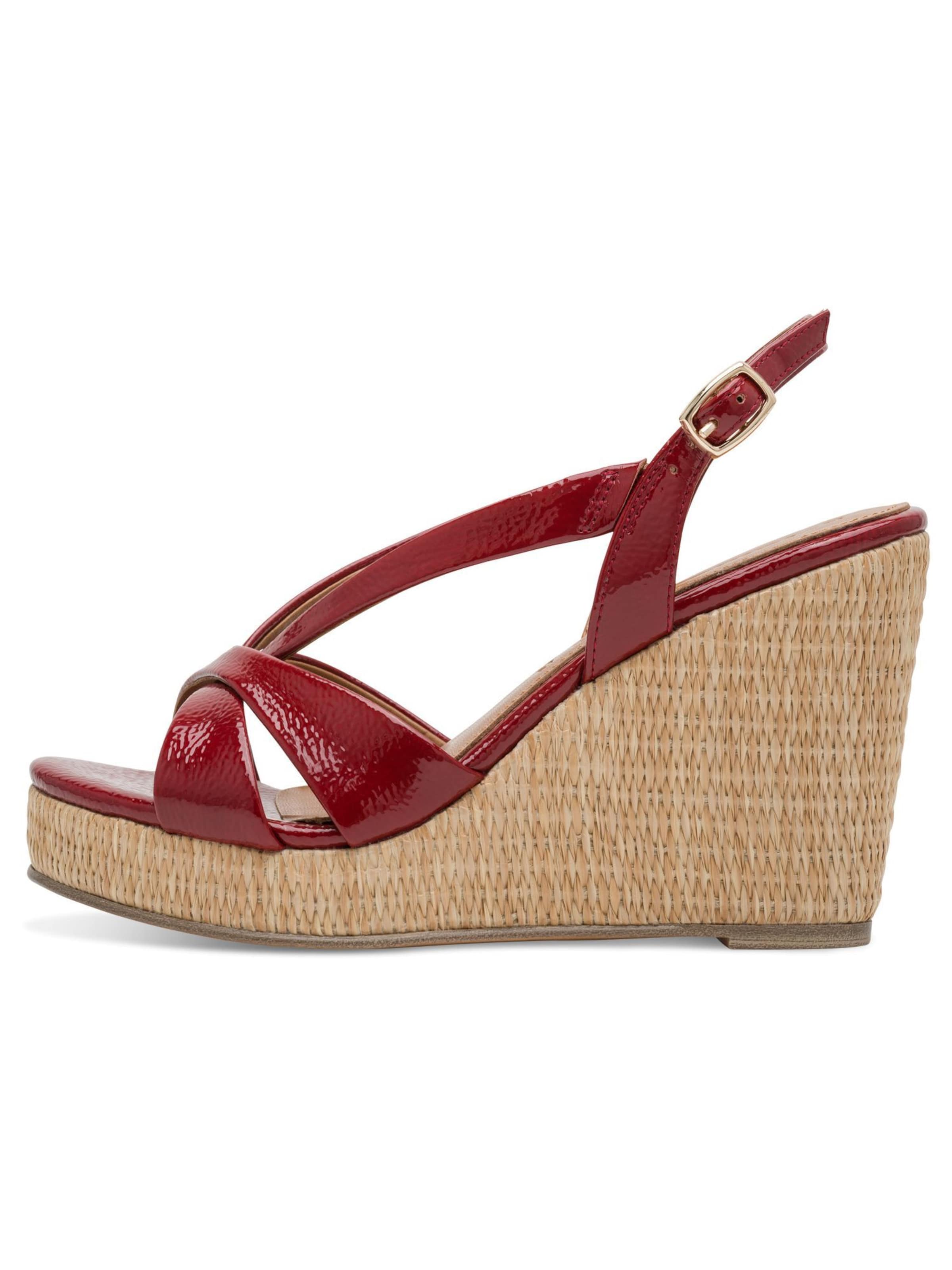 Sandales Tamaris en rouge