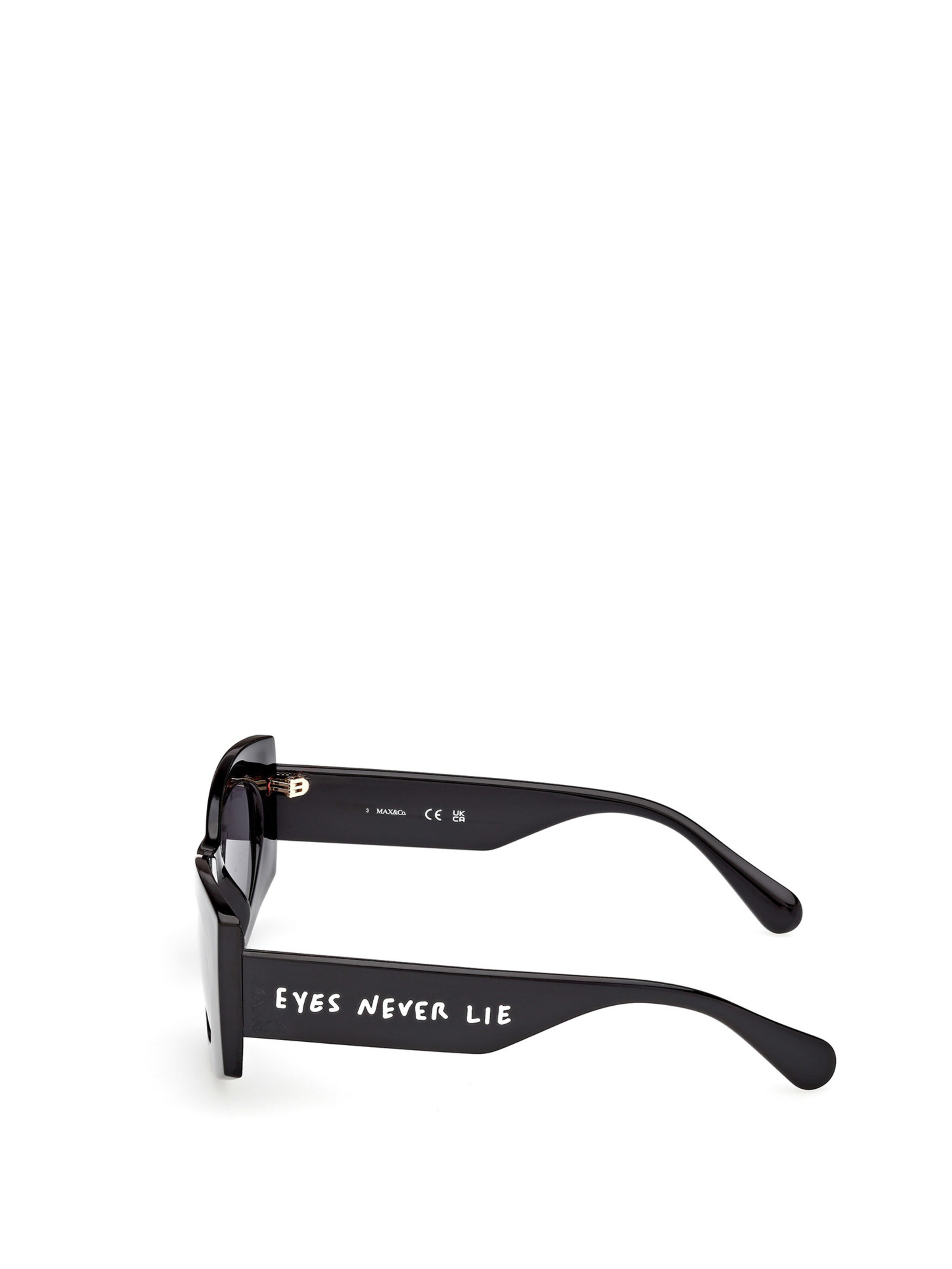 MAX&Co. Zonnebril in Zwart