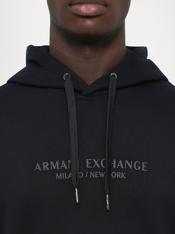 Sweat-shirt ARMANI EXCHANGE en bleu