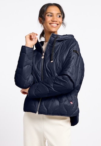 Frieda & Freddies NY Steppjacke 'Royality' in Blau: Vorderseite