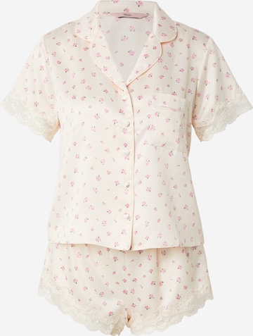 Shorty 'AMELIA' Boux Avenue en beige : devant