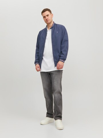 JACK & JONES Prehodna jakna 'Brandoo' | modra barva