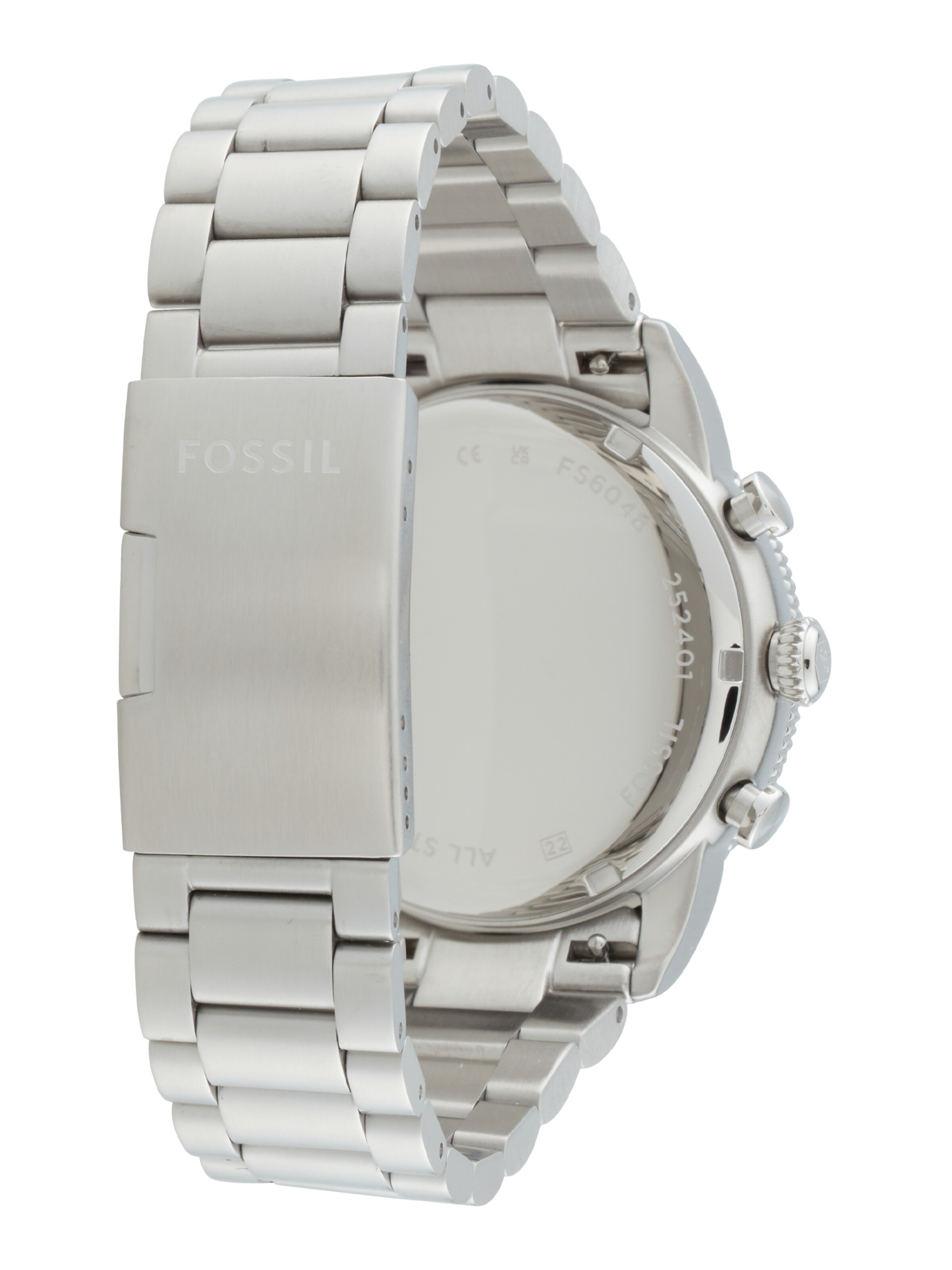 FOSSIL Αναλογικό ρολόι 'SPORT TOURER' σε ασημί