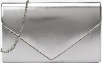 CALL IT SPRING Clutch 'QWEENBEE' in Silver: front