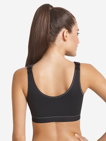 ANITA Minimiser Bra 'frontline open Sport' in Black