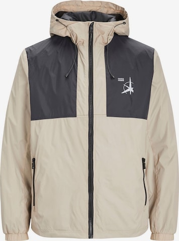 JACK & JONES Performance Jacket in Beige: front