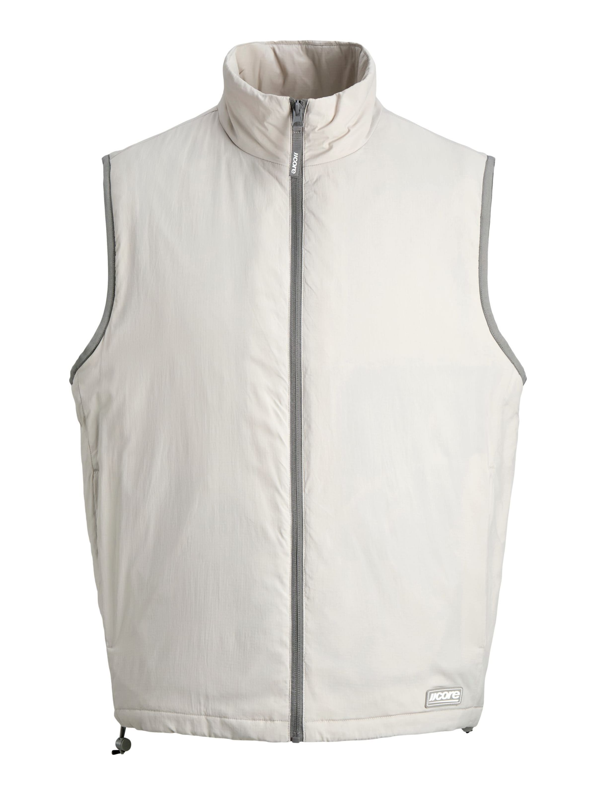 Gilet JACK & JONES en blanc : devant