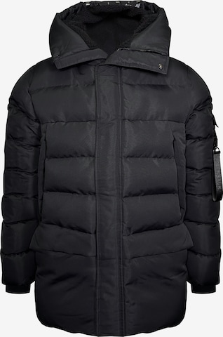 SikSilk Jacke in Schwarz: Vorderseite