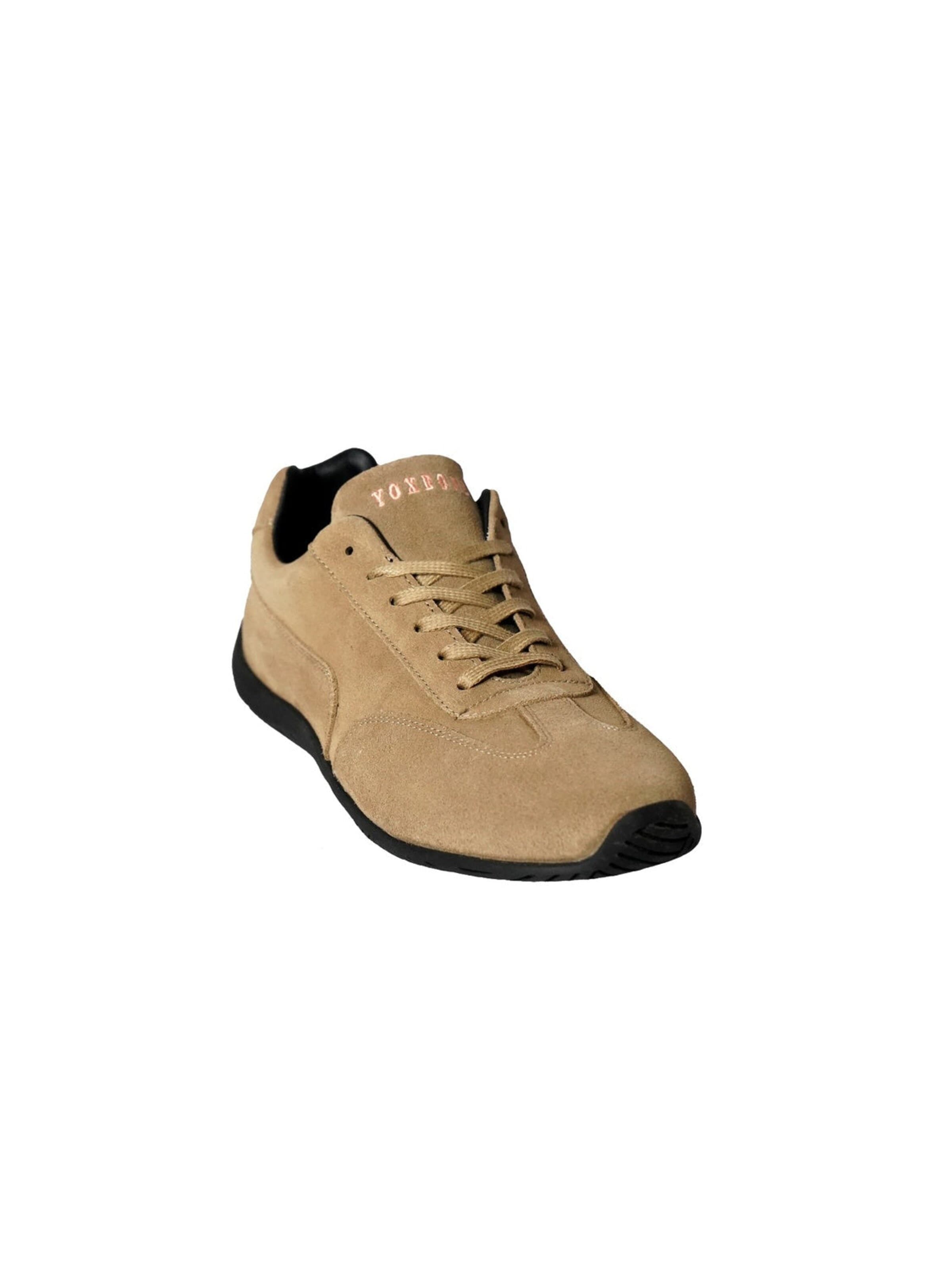 Yoxeone - Zapatos con cordón en beige: frente