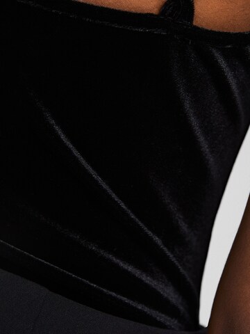 Bershka Shirt bodysuit in Black