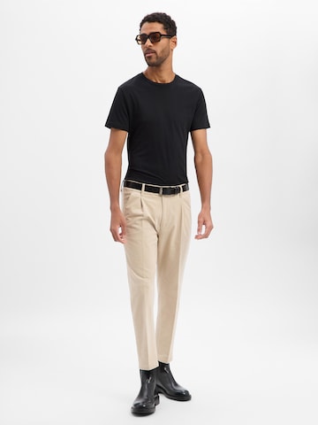 Effilé Pantalon à pince 'Chasy' DRYKORN en beige