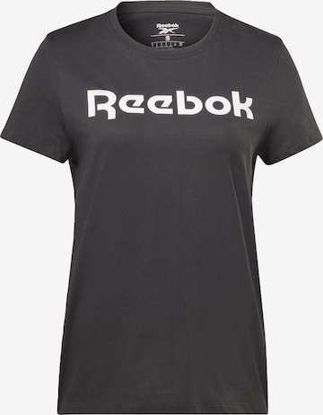 Reebok Toiminnallinen paita värissä musta: edessä