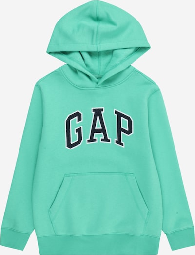 GAP Sweatshirt in de kleur Lichtgroen / Zwart / Wit, Productweergave