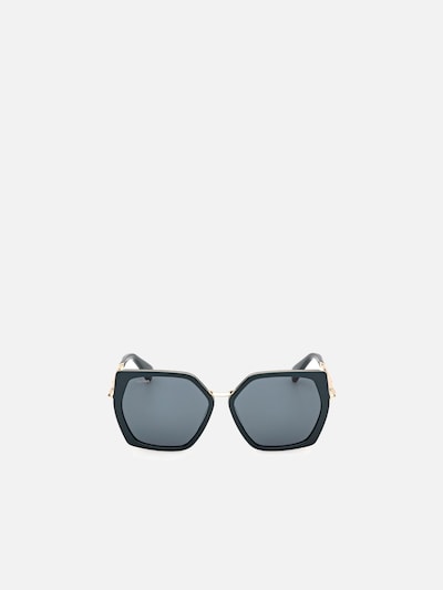 Max Mara Sunglasses 'Maxmara MM0136 Shiny dark green 56/14/140 Women Sunglasses' in 56 in Green, Item view