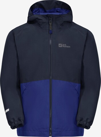 JACK WOLFSKIN Outdoorjas 'ICELAND' in Blauw: voorkant