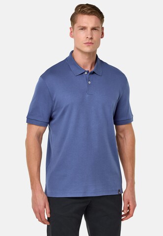 Boggi Milano Poloshirt in Blau: Vorderseite