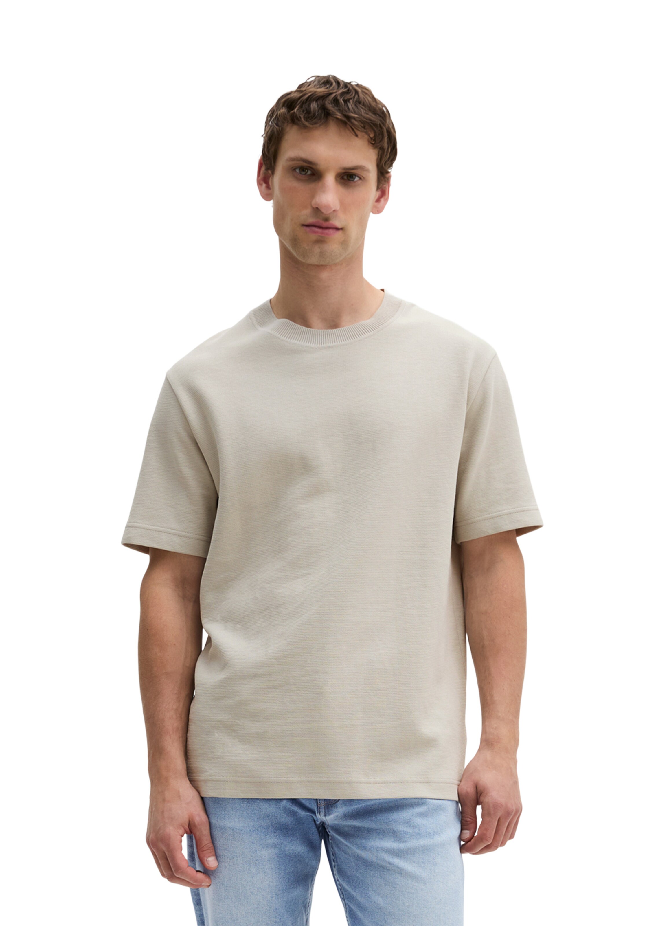 Marc O'Polo Shirt in Grey: front