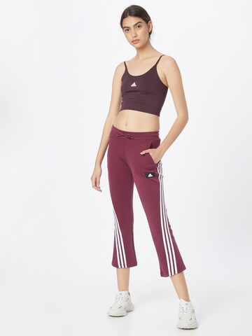 ADIDAS PERFORMANCE - Acampanado Pantalón deportivo en rosa