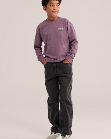 T-Shirt WE Fashion en violet