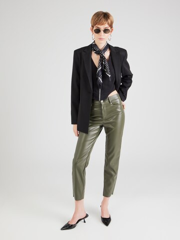 ONLYSlimfit Hlače - zelena boja