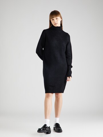 VILA Knit dress 'Lou' in Black: front