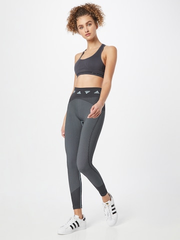 ADIDAS SPORTSWEAR Skinny Workout Pants in Blue