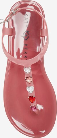 Katy Perry T-Bar Sandals 'THE GELI STUD' in Pink