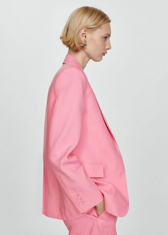 Blazer 'Margot' MANGO en rose