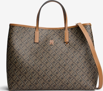 TOMMY HILFIGERShopper torba - crna boja: prednji dio